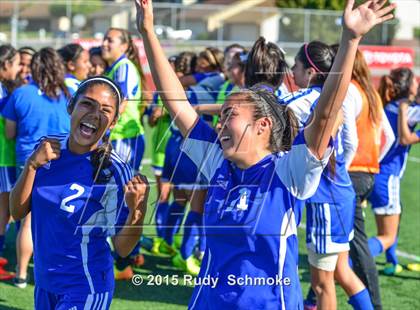 Thumbnail 1 in Olympian vs Chula Vista Girls (CIF Championship) photogallery.