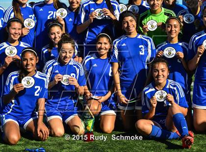 Thumbnail 2 in Olympian vs Chula Vista Girls (CIF Championship) photogallery.