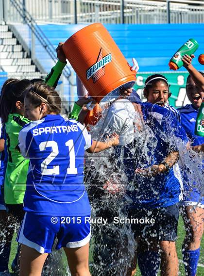 Thumbnail 3 in Olympian vs Chula Vista Girls (CIF Championship) photogallery.