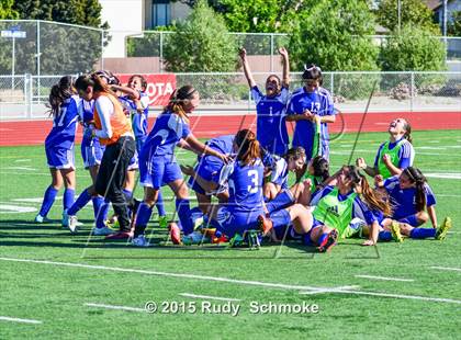 Thumbnail 2 in Olympian vs Chula Vista Girls (CIF Championship) photogallery.