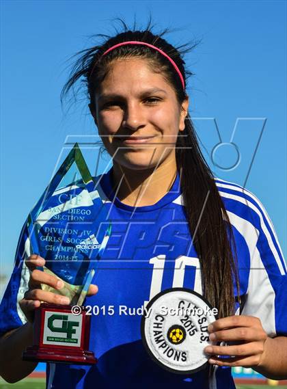 Thumbnail 3 in Olympian vs Chula Vista Girls (CIF Championship) photogallery.