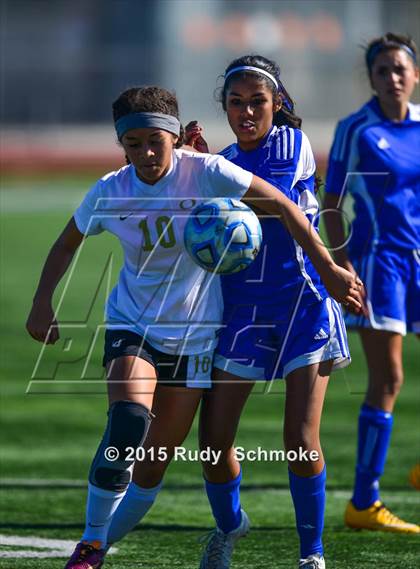 Thumbnail 2 in Olympian vs Chula Vista Girls (CIF Championship) photogallery.