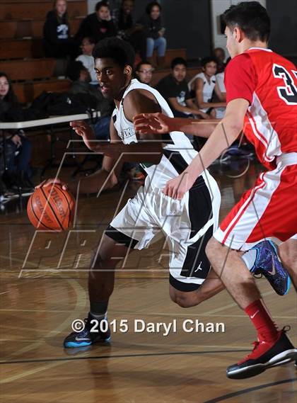 Thumbnail 2 in Ribet Academy vs. Glendale (La Canada Holiday Tournament) photogallery.