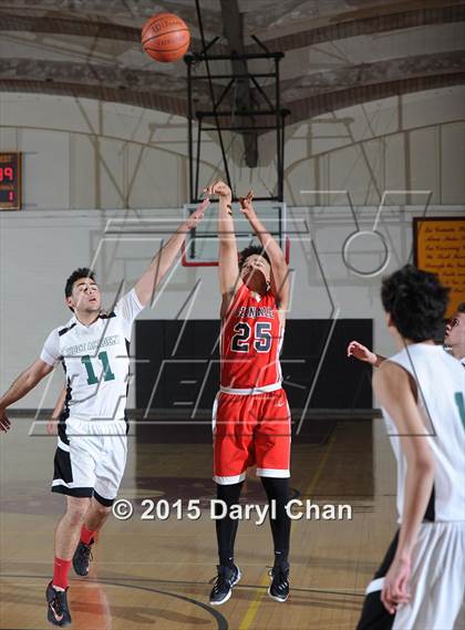 Thumbnail 1 in Ribet Academy vs. Glendale (La Canada Holiday Tournament) photogallery.