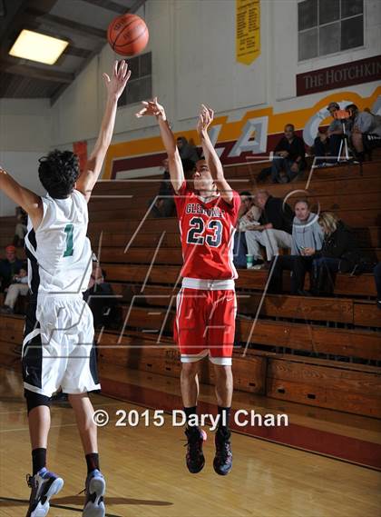Thumbnail 3 in Ribet Academy vs. Glendale (La Canada Holiday Tournament) photogallery.