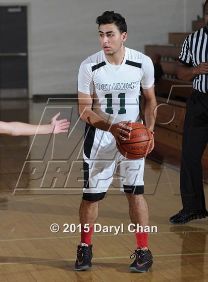 Thumbnail 3 in Ribet Academy vs. Glendale (La Canada Holiday Tournament) photogallery.