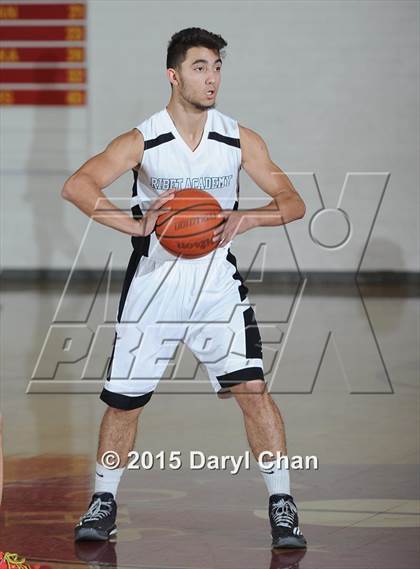 Thumbnail 2 in Ribet Academy vs. Glendale (La Canada Holiday Tournament) photogallery.