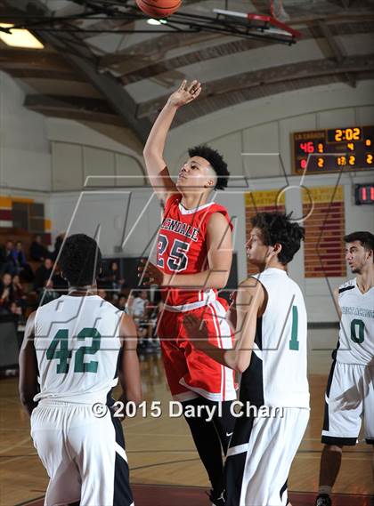 Thumbnail 1 in Ribet Academy vs. Glendale (La Canada Holiday Tournament) photogallery.