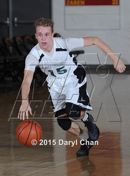Thumbnail 1 in Ribet Academy vs. Glendale (La Canada Holiday Tournament) photogallery.