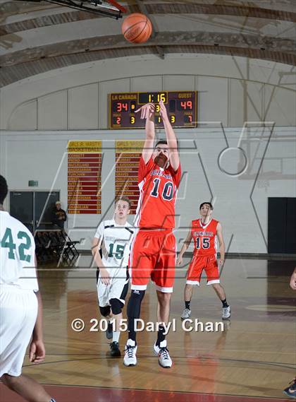 Thumbnail 1 in Ribet Academy vs. Glendale (La Canada Holiday Tournament) photogallery.