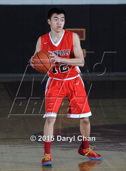 Thumbnail 2 in Ribet Academy vs. Glendale (La Canada Holiday Tournament) photogallery.