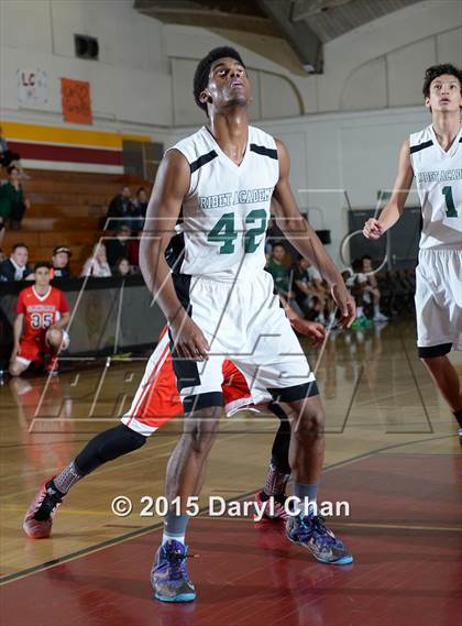 Thumbnail 1 in Ribet Academy vs. Glendale (La Canada Holiday Tournament) photogallery.