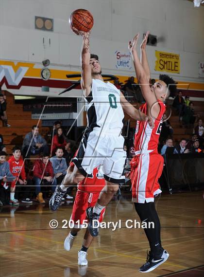 Thumbnail 1 in Ribet Academy vs. Glendale (La Canada Holiday Tournament) photogallery.