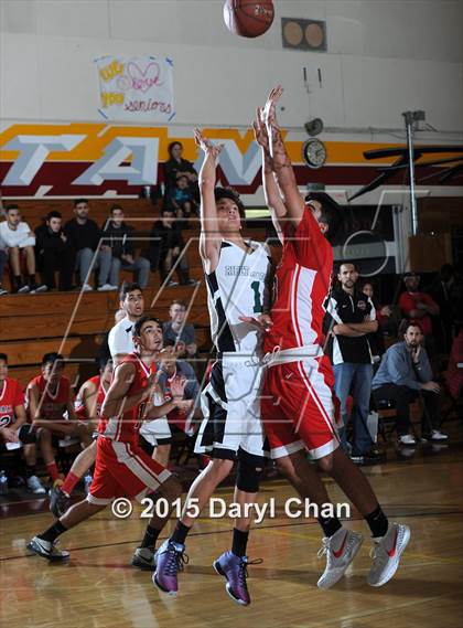Thumbnail 2 in Ribet Academy vs. Glendale (La Canada Holiday Tournament) photogallery.