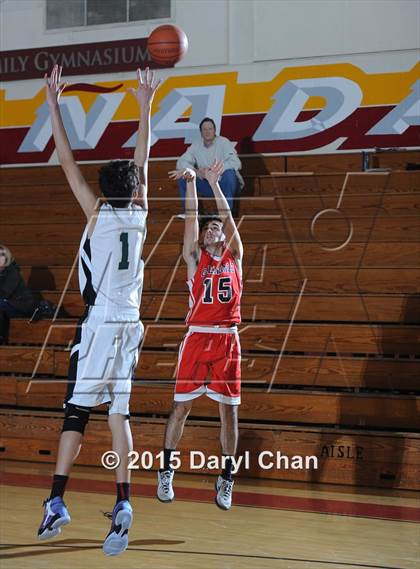 Thumbnail 3 in Ribet Academy vs. Glendale (La Canada Holiday Tournament) photogallery.