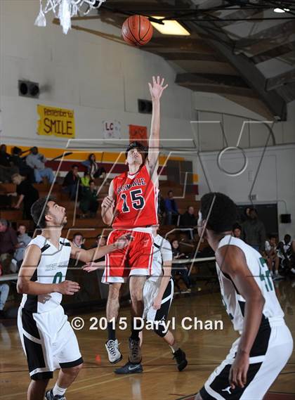 Thumbnail 1 in Ribet Academy vs. Glendale (La Canada Holiday Tournament) photogallery.
