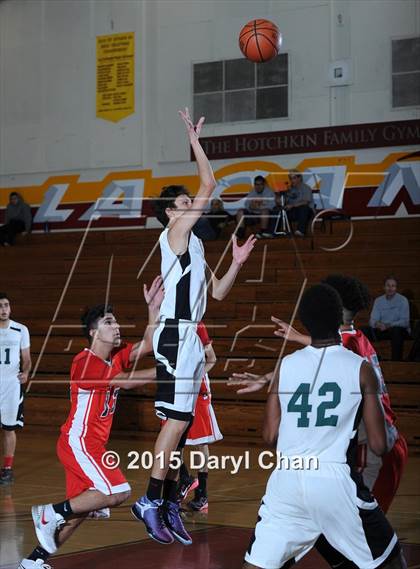 Thumbnail 2 in Ribet Academy vs. Glendale (La Canada Holiday Tournament) photogallery.