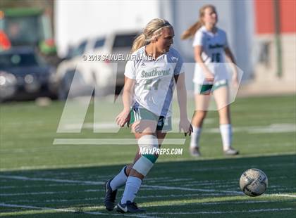 Thumbnail 2 in Burke vs. Lincoln Southwest (NSAA 1A District Playoff) photogallery.