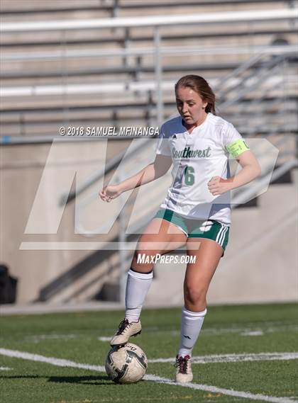 Thumbnail 2 in Burke vs. Lincoln Southwest (NSAA 1A District Playoff) photogallery.