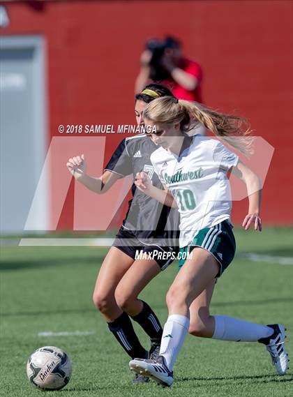 Thumbnail 1 in Burke vs. Lincoln Southwest (NSAA 1A District Playoff) photogallery.