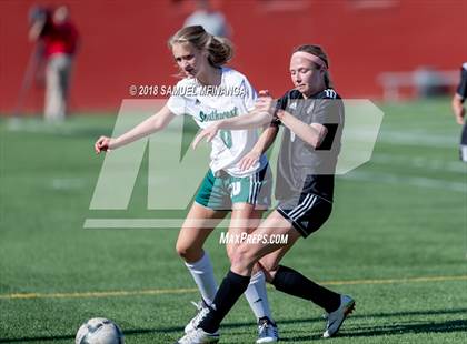 Thumbnail 3 in Burke vs. Lincoln Southwest (NSAA 1A District Playoff) photogallery.