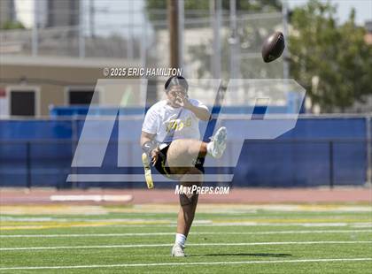 Thumbnail 3 in Orange Lutheran@Long Beach Poly Scrimmage) photogallery.