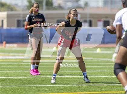 Thumbnail 3 in Orange Lutheran@Long Beach Poly Scrimmage) photogallery.