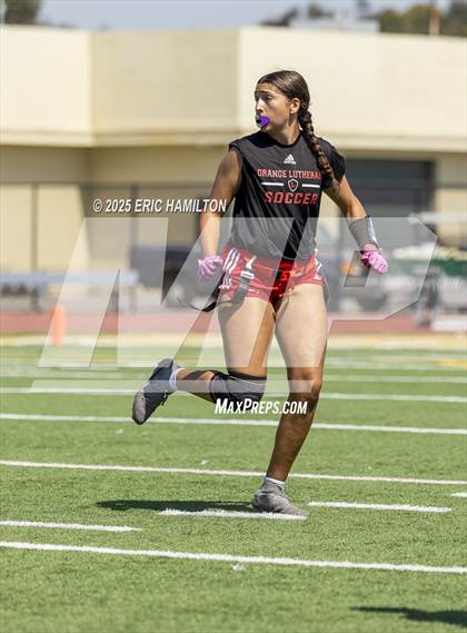 Thumbnail 2 in Orange Lutheran@Long Beach Poly Scrimmage) photogallery.