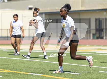 Thumbnail 2 in Orange Lutheran@Long Beach Poly Scrimmage) photogallery.