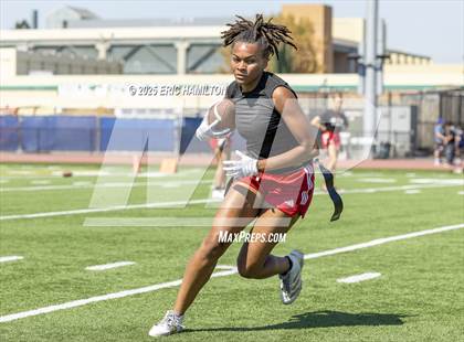 Thumbnail 3 in Orange Lutheran@Long Beach Poly Scrimmage) photogallery.