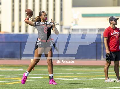 Thumbnail 2 in Orange Lutheran@Long Beach Poly Scrimmage) photogallery.