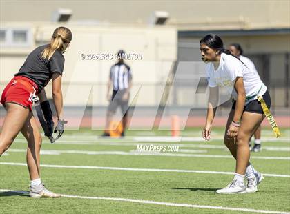 Thumbnail 3 in Orange Lutheran@Long Beach Poly Scrimmage) photogallery.