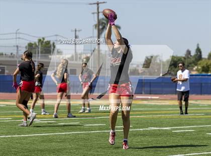 Thumbnail 3 in Orange Lutheran@Long Beach Poly Scrimmage) photogallery.