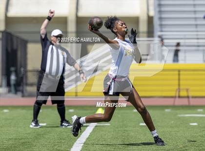 Thumbnail 3 in Orange Lutheran@Long Beach Poly Scrimmage) photogallery.