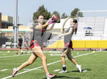 Thumbnail 2 in Orange Lutheran@Long Beach Poly Scrimmage) photogallery.