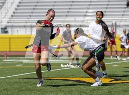 Thumbnail 3 in Orange Lutheran@Long Beach Poly Scrimmage) photogallery.