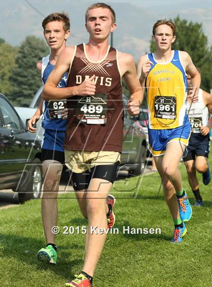 Thumbnail 3 in JV: Highland Cross Country Invitational photogallery.