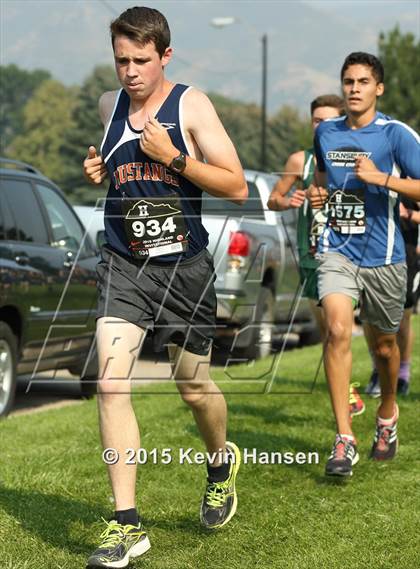 Thumbnail 2 in JV: Highland Cross Country Invitational photogallery.