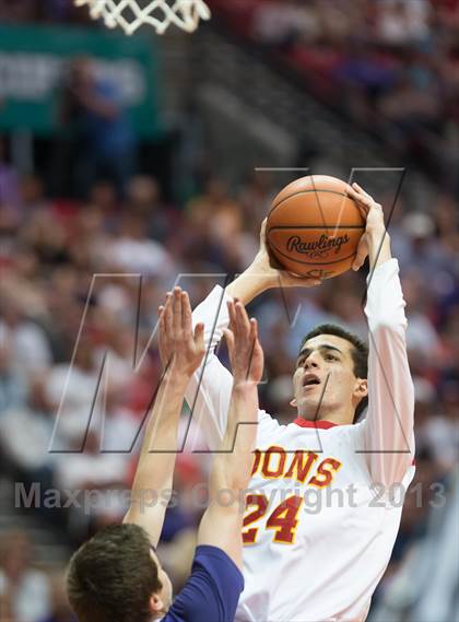 Thumbnail 2 in Cathedral Catholic vs St. Augustine (CIF SDS D3 Final) photogallery.