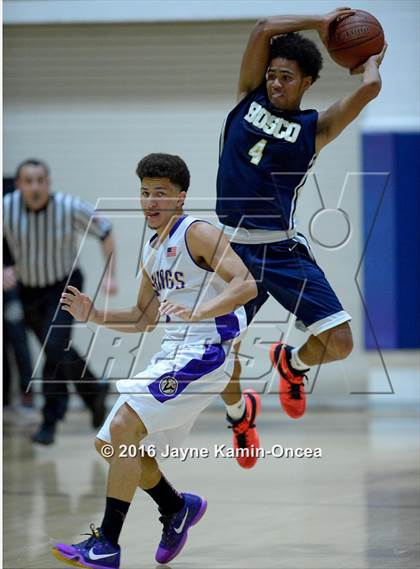 Thumbnail 2 in St. John Bosco @. Valencia (D3 Playoff) photogallery.