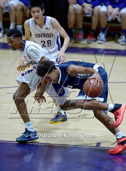 Thumbnail 2 in St. John Bosco @. Valencia (D3 Playoff) photogallery.