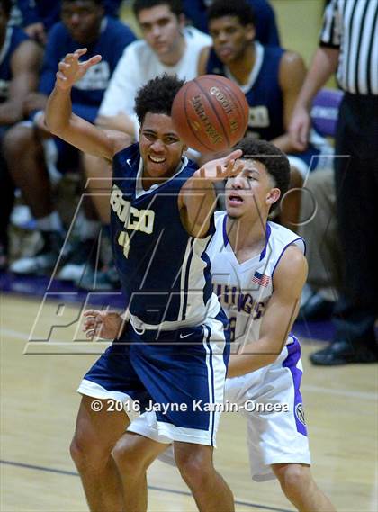 Thumbnail 2 in St. John Bosco @. Valencia (D3 Playoff) photogallery.