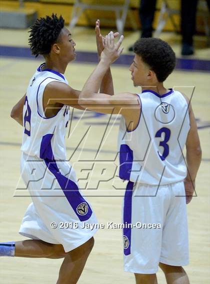 Thumbnail 2 in St. John Bosco @. Valencia (D3 Playoff) photogallery.