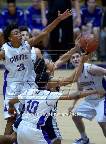 Thumbnail 1 in St. John Bosco @. Valencia (D3 Playoff) photogallery.