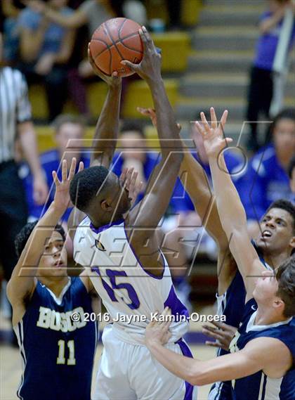 Thumbnail 3 in St. John Bosco @. Valencia (D3 Playoff) photogallery.