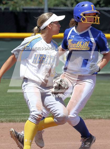 Thumbnail 2 in Heritage vs Foothill (CIF NCS D1 Final) photogallery.