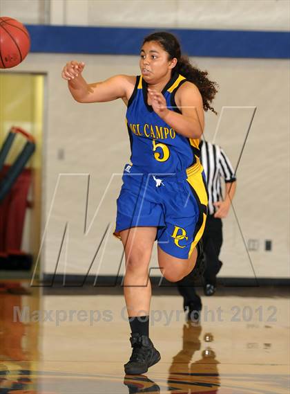 Thumbnail 2 in Del Campo vs. Nevada Union (Christian Brothers Holiday Classic) photogallery.