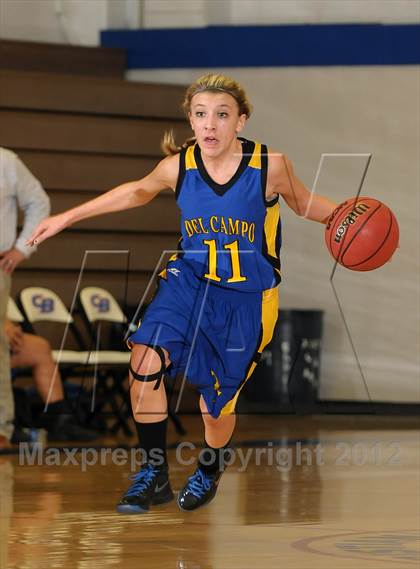 Thumbnail 3 in Del Campo vs. Nevada Union (Christian Brothers Holiday Classic) photogallery.