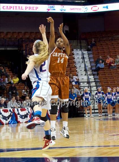 Thumbnail 2 in Capital Prep vs. Coginchaug (CIAC Class S Final) photogallery.