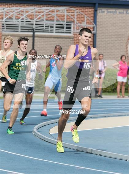 Thumbnail 1 in NCHSAA Track & Field Championships (Boys 2A & 4A) photogallery.